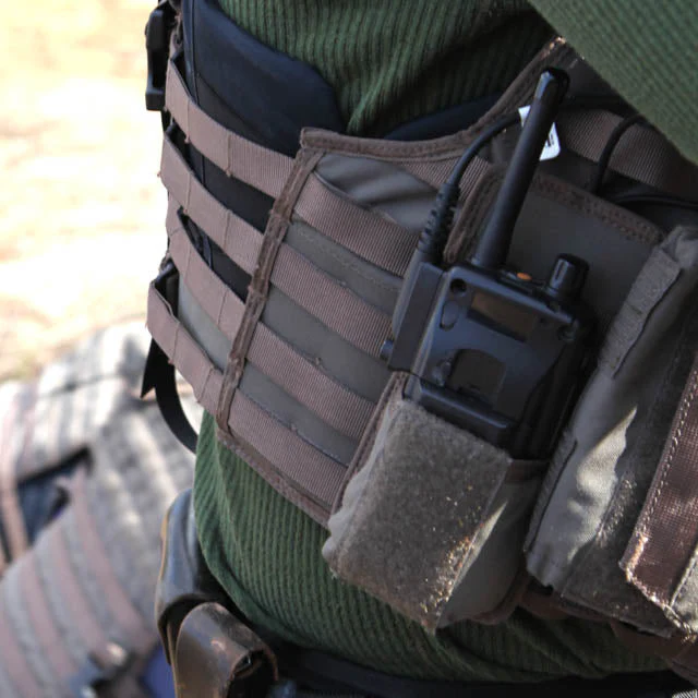 Snigel Radio pouch -15 Grey - Bild 6