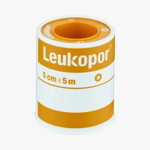 Leukopor Kirurgtejp 5 cm x 5 m