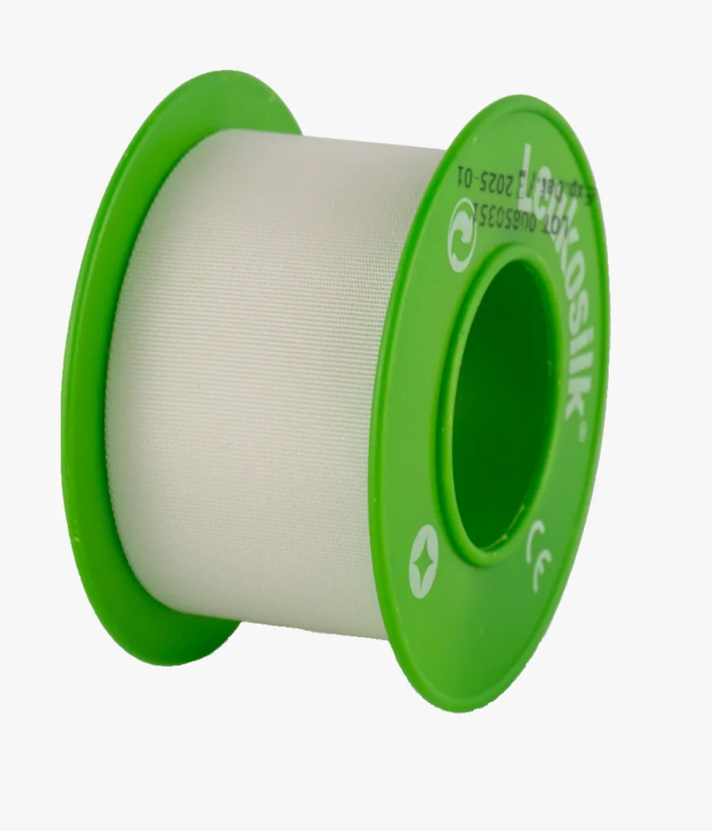 Leukosilk Silkeshäfta 2,5 cm x 5 m - Bild 3