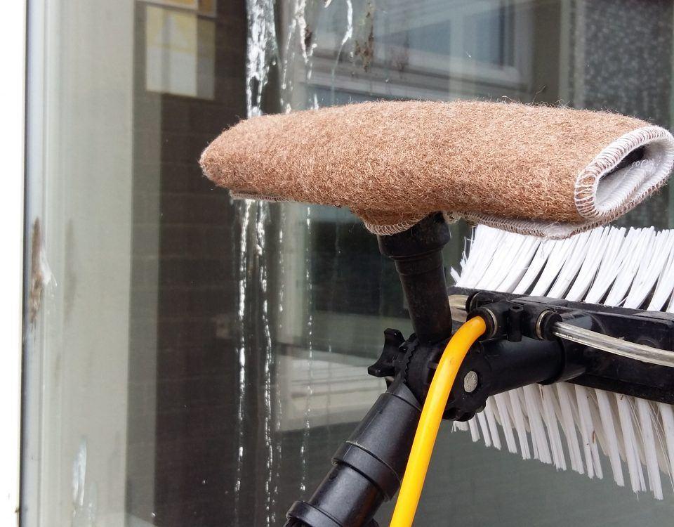 Bronsull scrub Padhållare komplett kit till teleskopstång - Bild 3