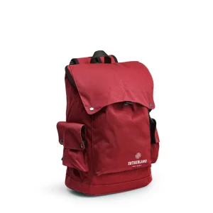 Snygg ryggsäck i canvas från Sutherland & Sons - Red