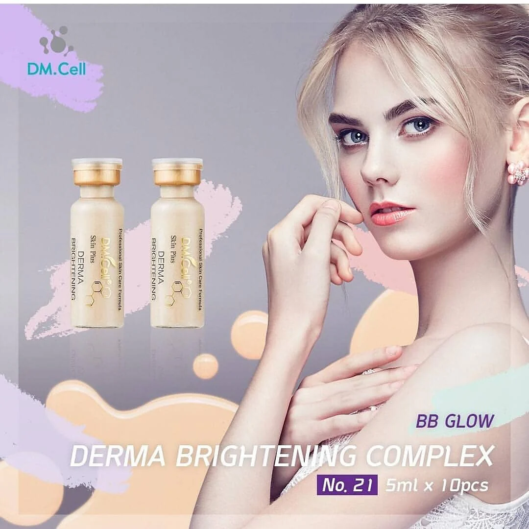 Dm.Cell Derma Brightening Complex - BB Glow serum N21 Light (10st) - Bild 6