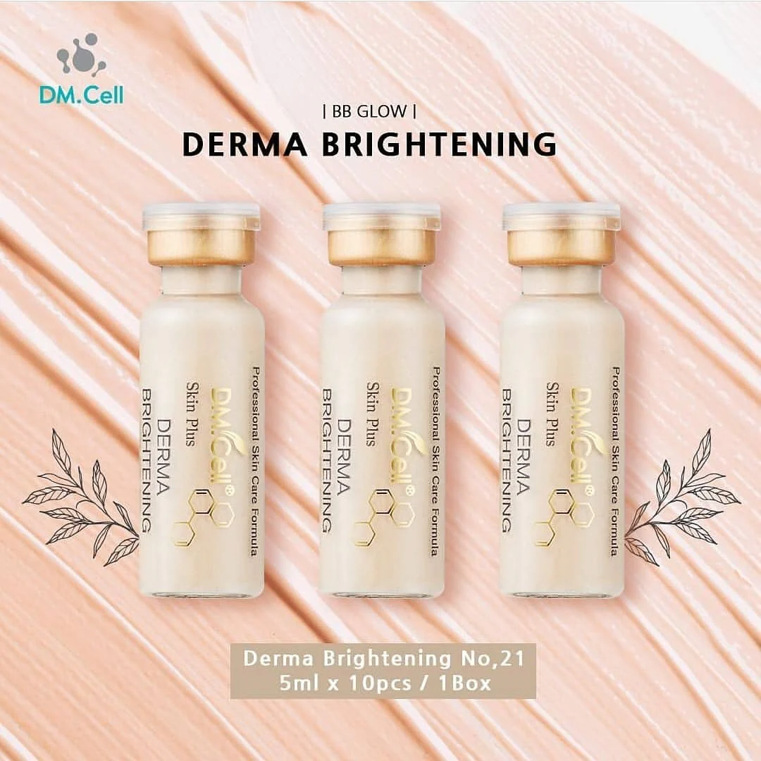 Dm.Cell Derma Brightening Complex - BB Glow serum N21 Light (10st) - Bild 7