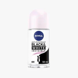Nivea Invisible Black & White Clear Kvinna Deo Roll-On 50 ml
