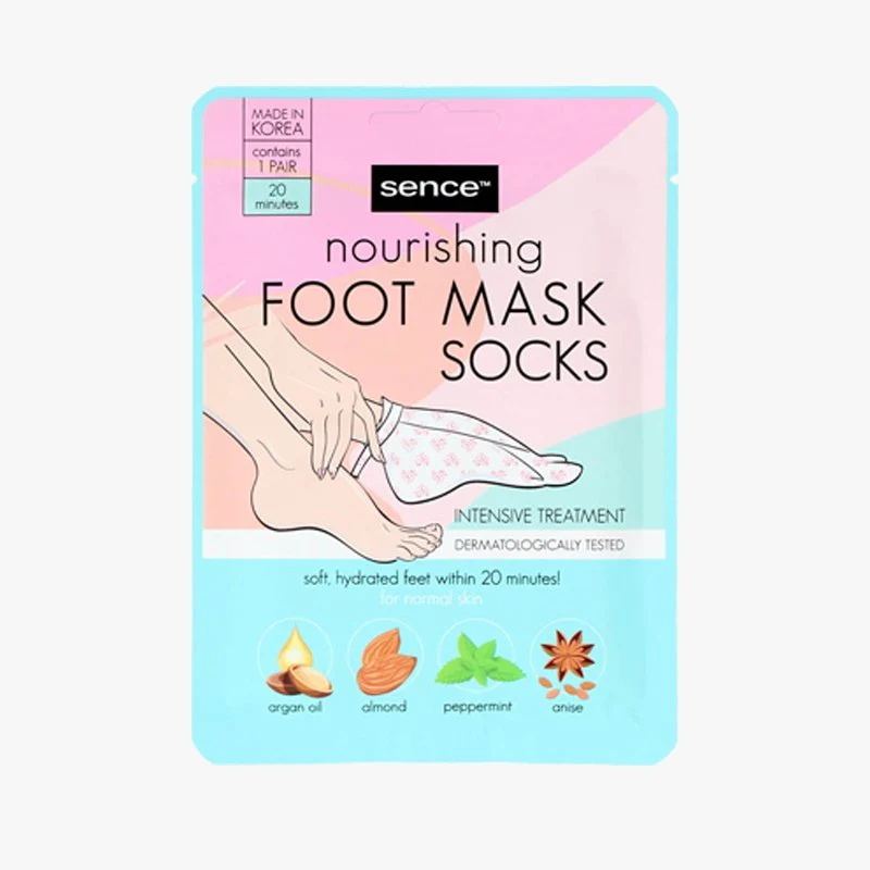 Sence Fotmask / Foot Mask Socks 1 par - Bild 2