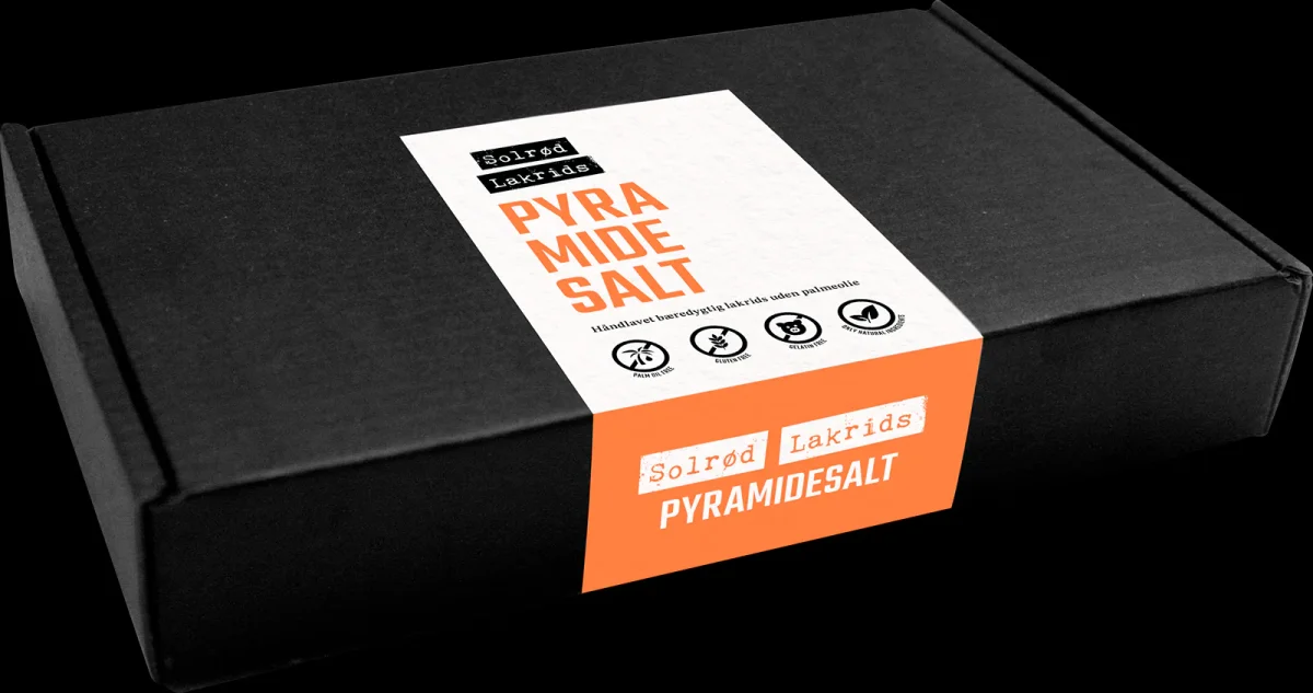 Solrød Lakrits Pyramid salt