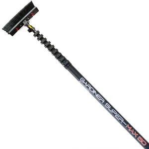 Super-Max II vattenmatade Teleskopskaft HM kolfiber